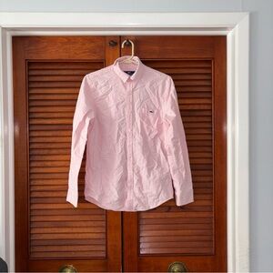 Vineyard Vines Pink Slim Fit Tucker Button Down Long Sleeve Size Men's XS